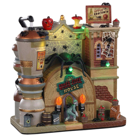 Lemax Spider Cider House