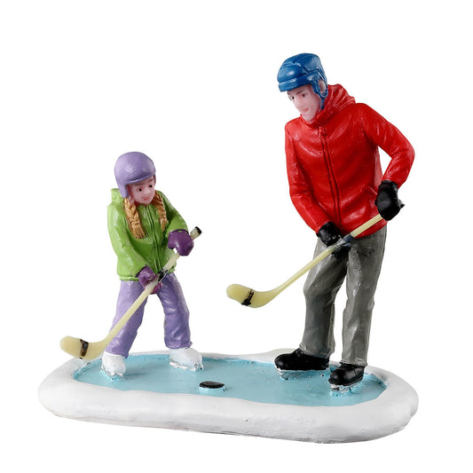 Lemax Father Daughter Practice Time