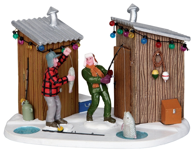 Lemax Friendly Competition Fishing Shacks