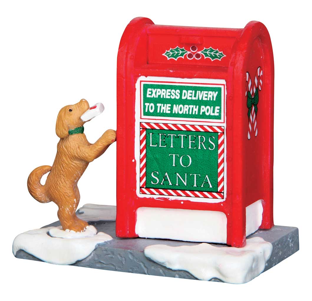 Lemax Santa's Village Mailbox
