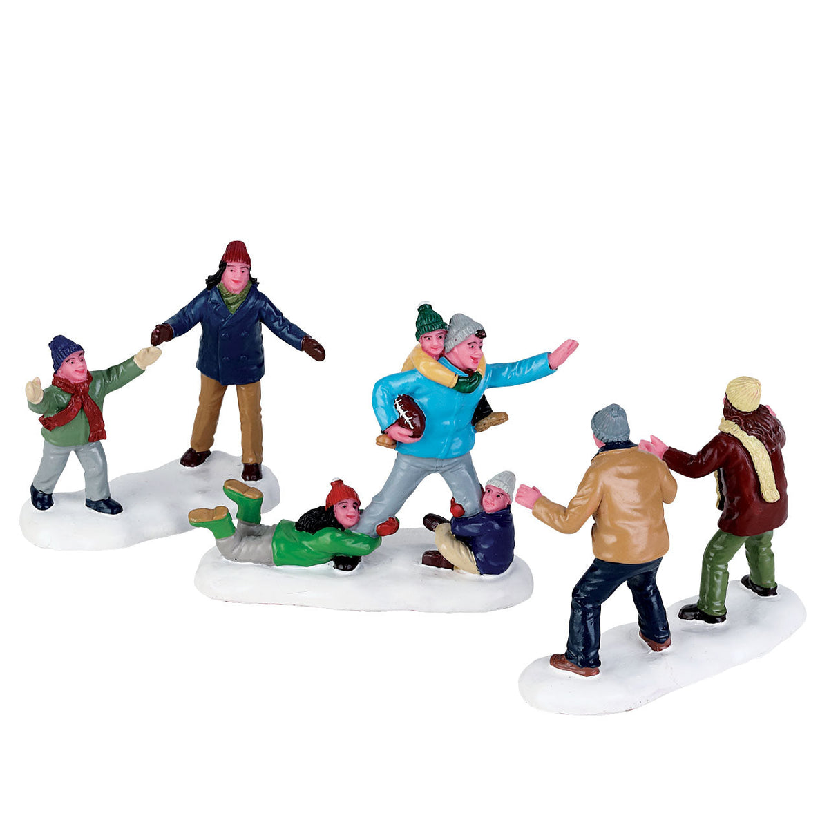 Lemax Family Football Game - 3 Piece Set