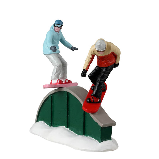 Lemax Boarding Fun