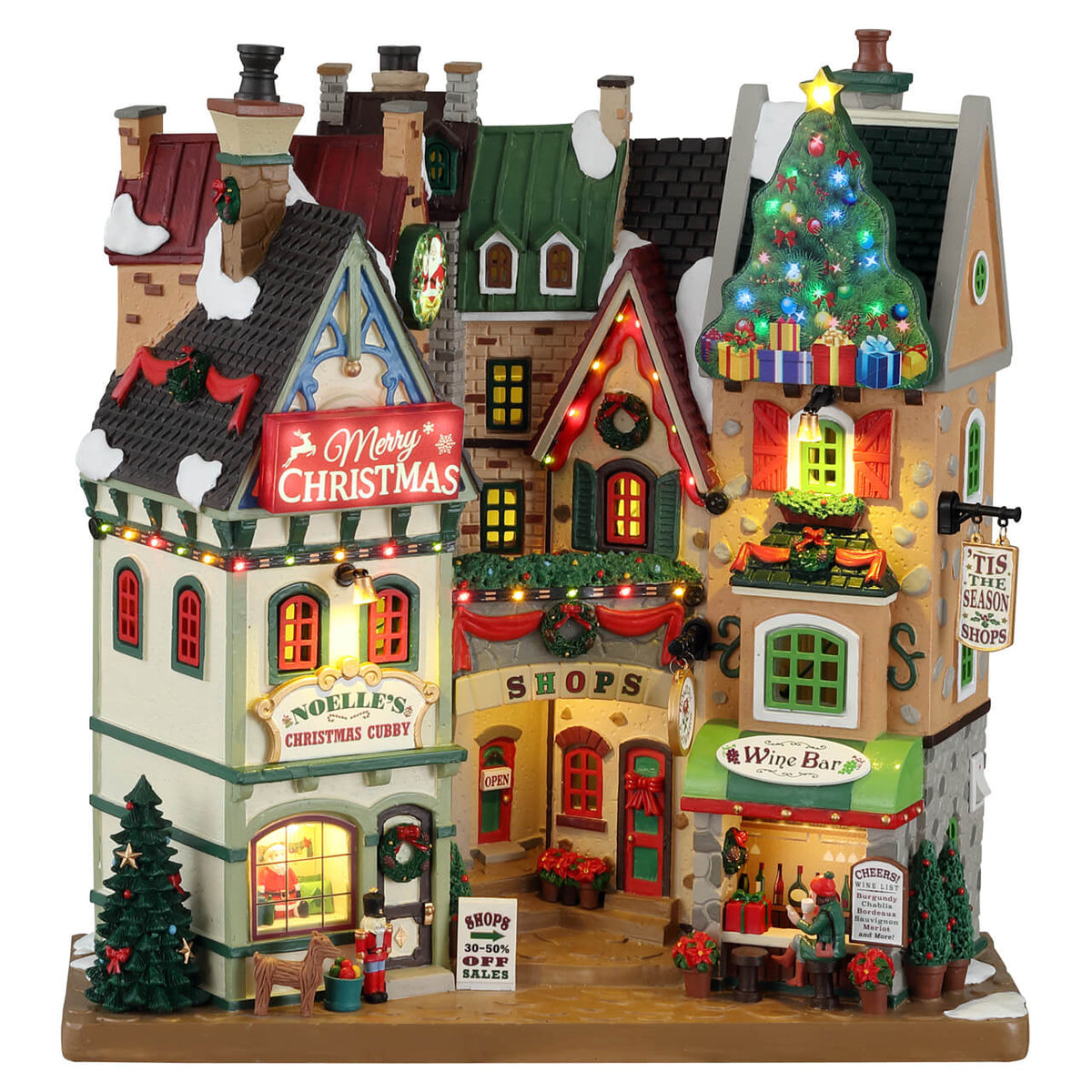 Lemax Tis The Seasons Shops