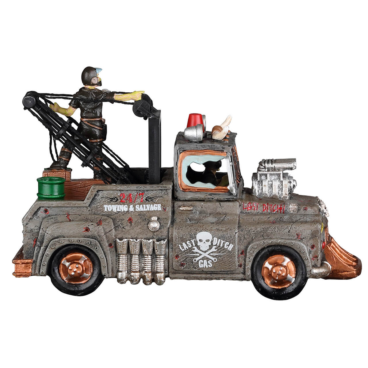 Lemax Last Ditch Tow Truck