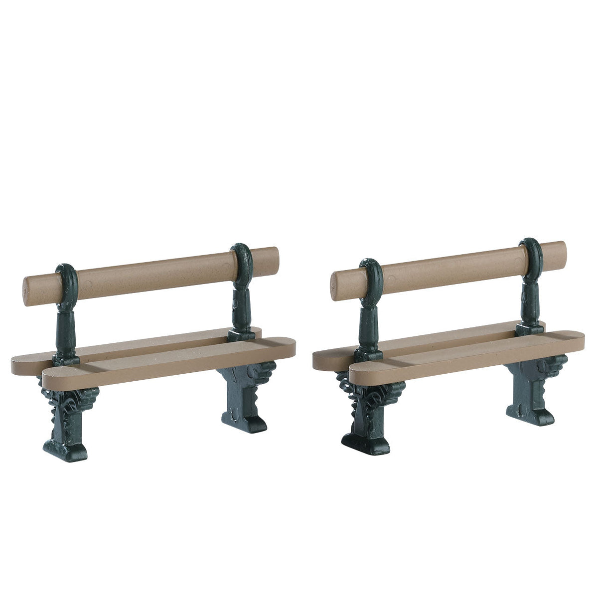 Lemax Double Seated Bench - 2 Piece Set