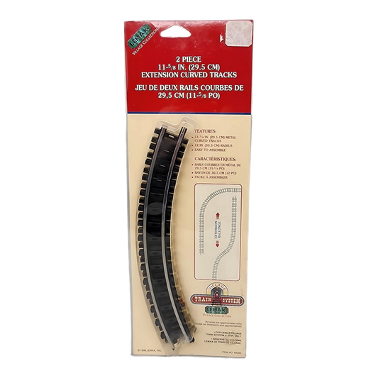 Lemax Village Collection 2-piece Curved Train Tracks