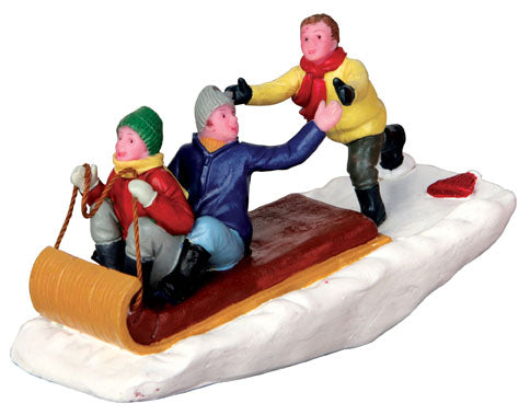 Lemax Toboggan Trouble Figurine