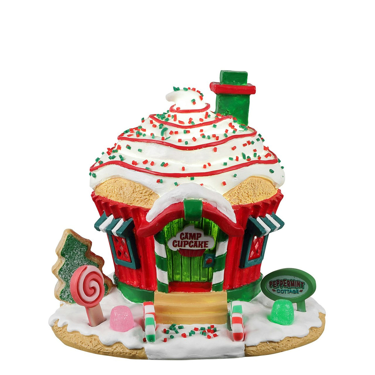 Lemax Peppermint Cottage