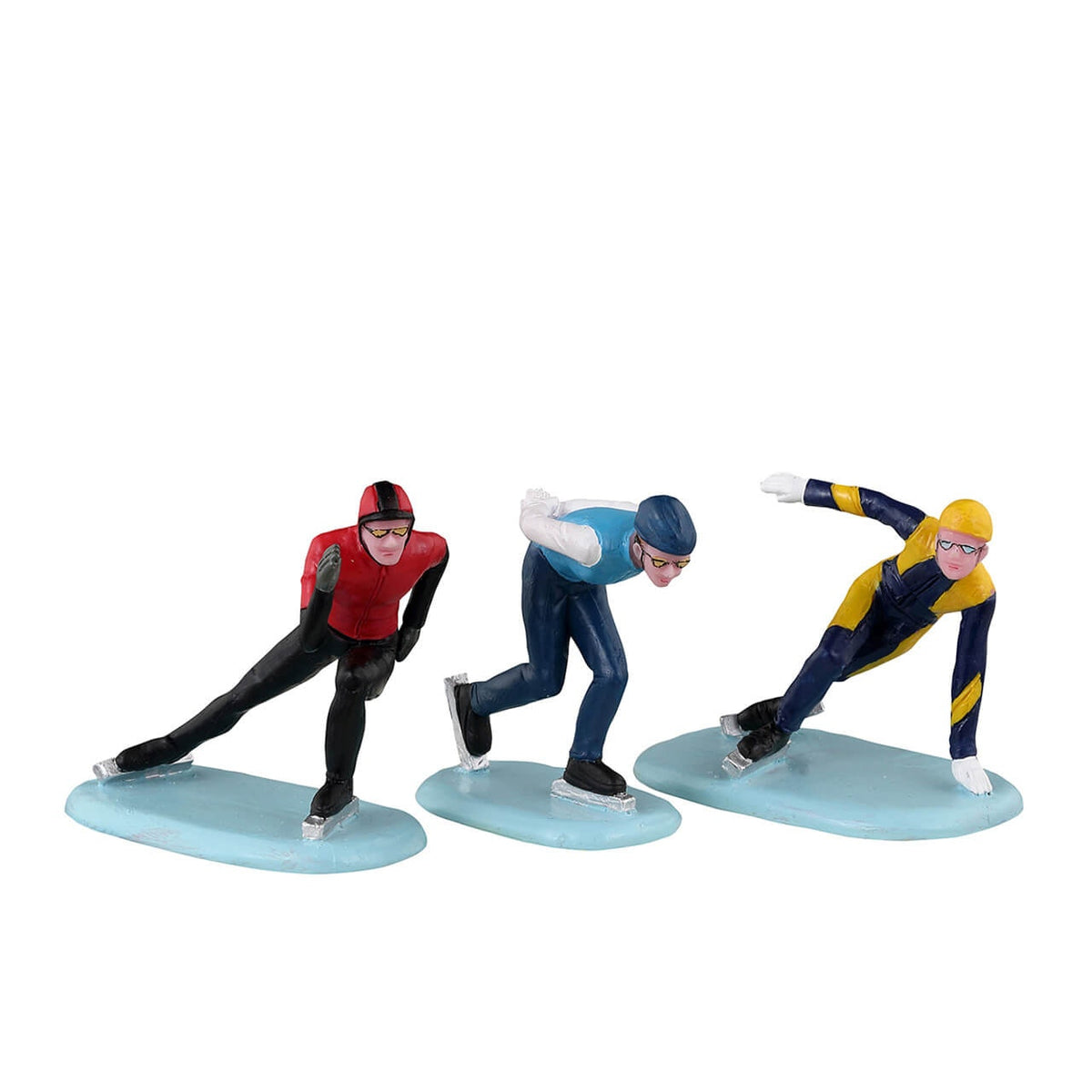 Lemax Speed Skaters - Set Of 3