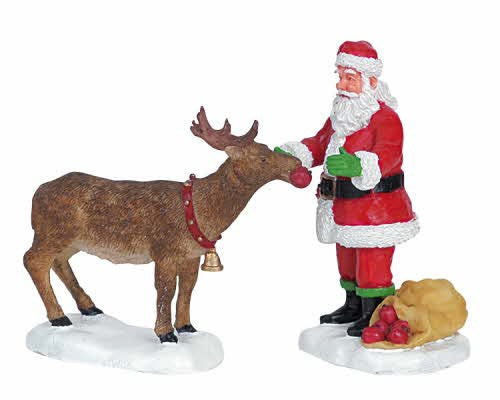 Lemax Reindeer Treats - 2 Piece Set