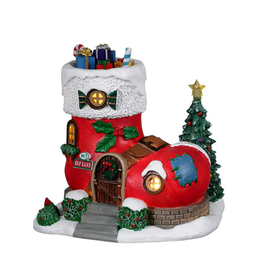 Lemax Number 3 Elf Lane