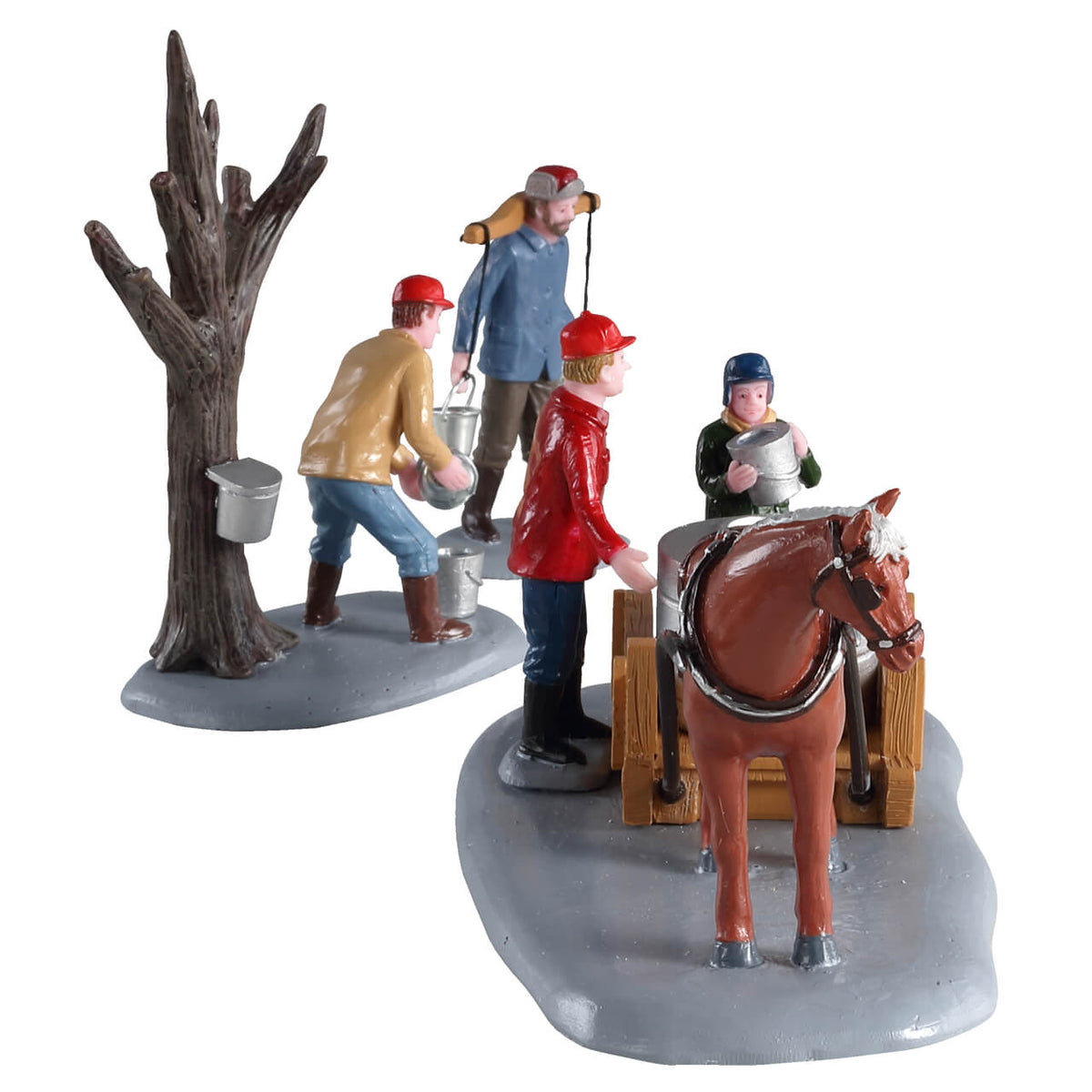 Lemax Maple Syrup Season - 3 Piece Set