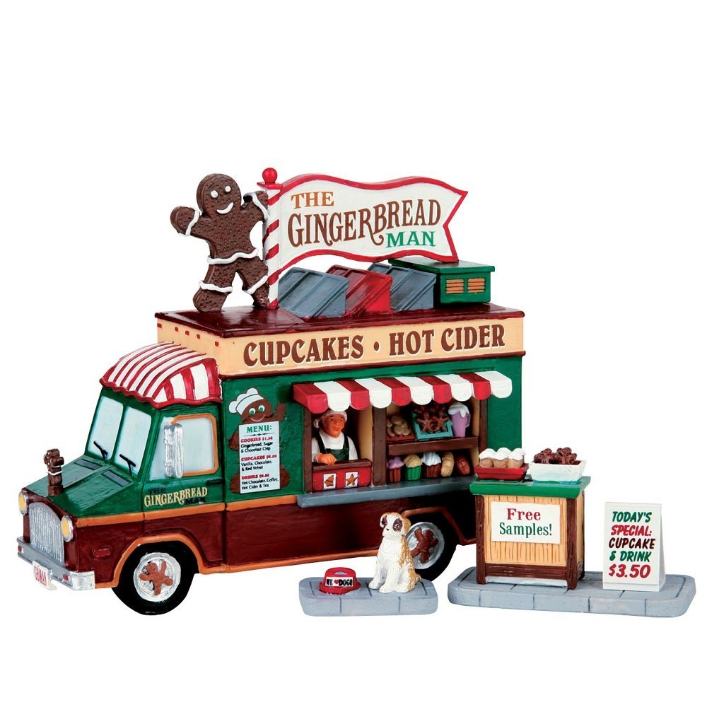 Lemax The Gingerbread Man - 3 Piece Set