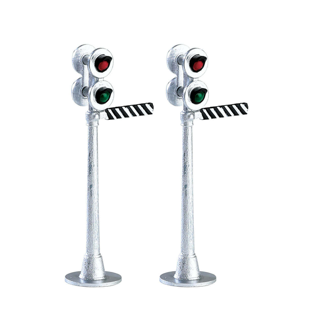 Lemax Railway Signal Lights - Set Of 2