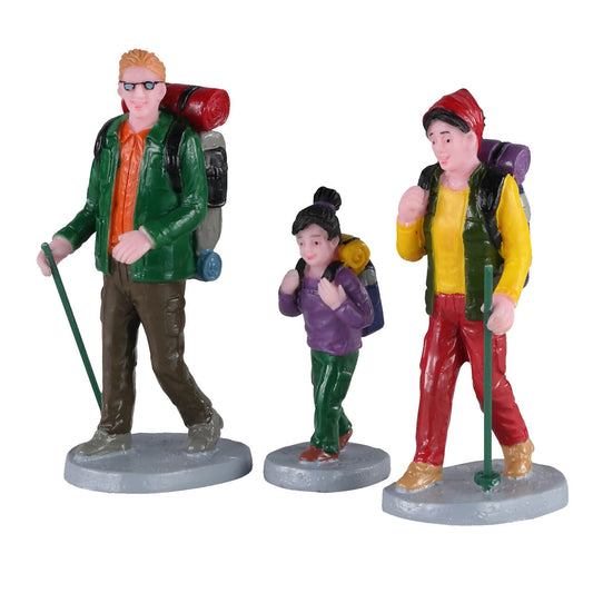 Lemax A Family Trek (Set Of 3)