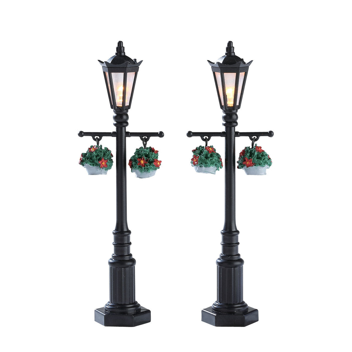 Lemax Old English Lamp Post - Set Of 2