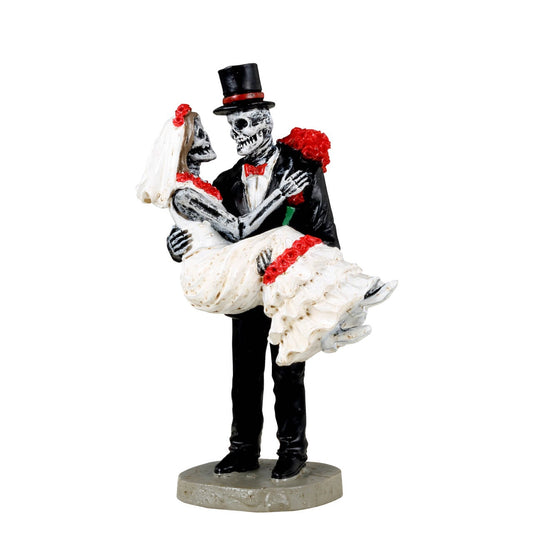 Lemax Day Of The Dead Bride & Groom