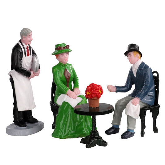 Lemax Cafe Society - 4 Piece Set