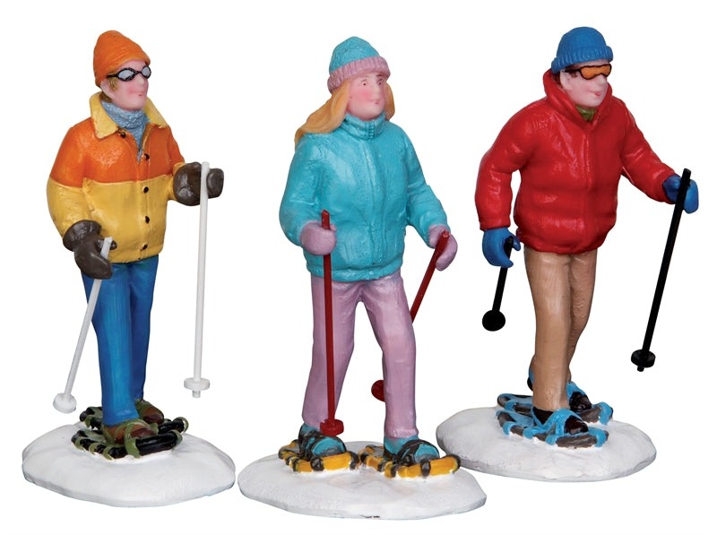Lemax Snowshoe Walkers