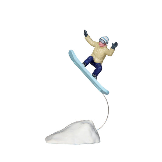 Lemax Phat Air - Snowboarder Figurine