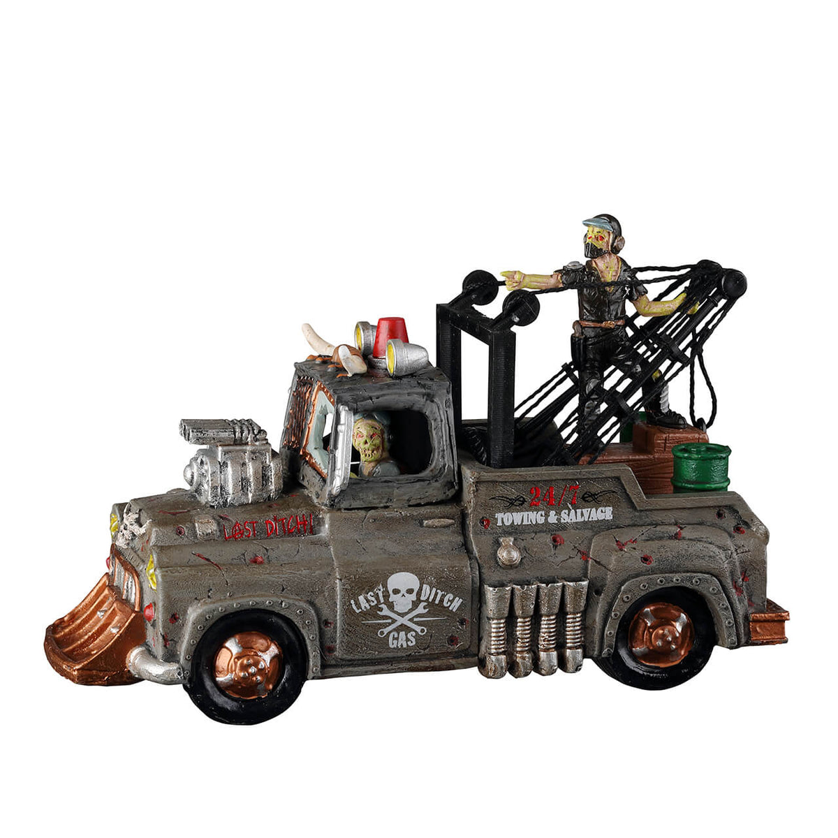 Lemax Last Ditch Tow Truck