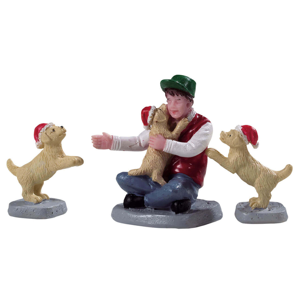 Lemax New Puppies - 3 Piece Set