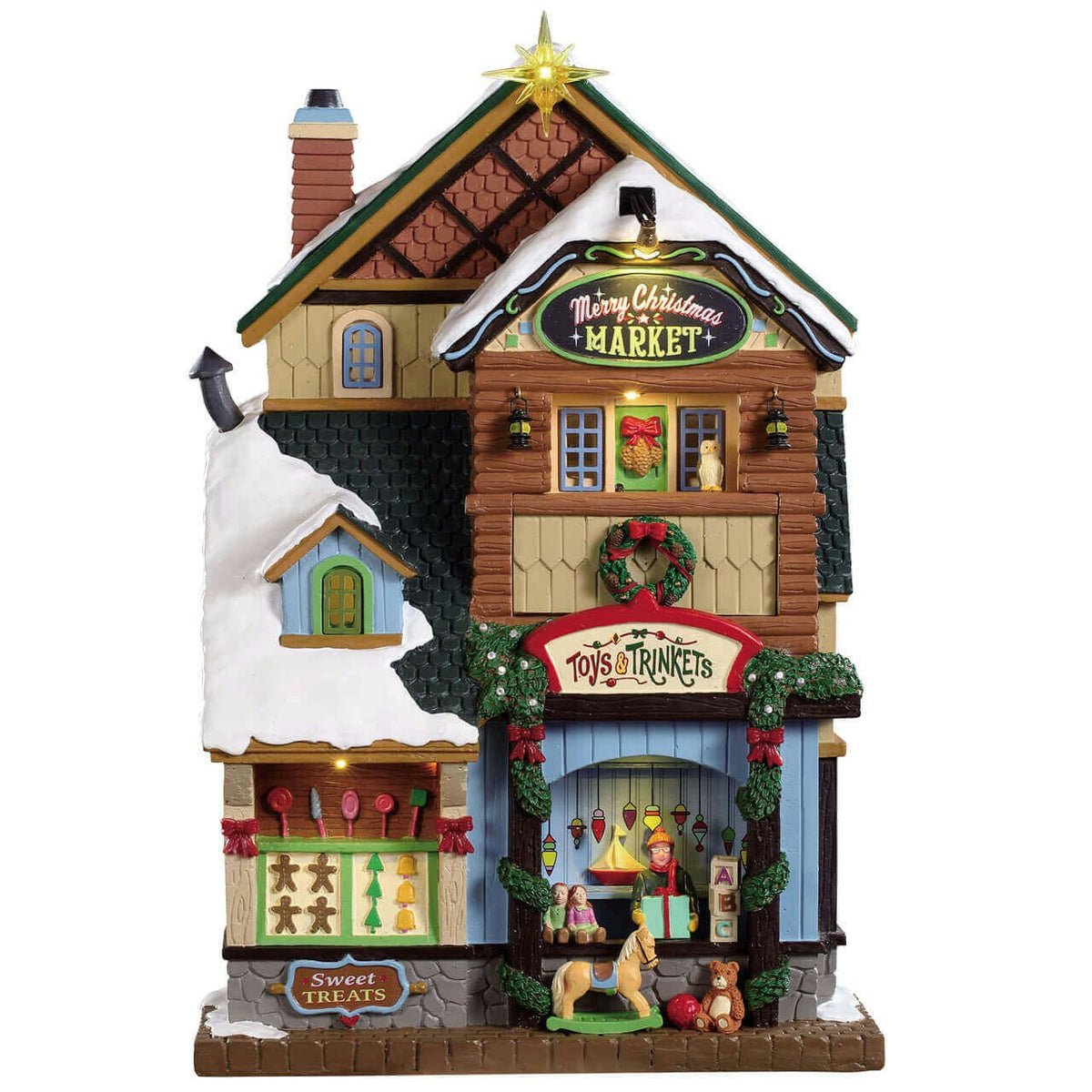 Lemax Merry Christmas Market