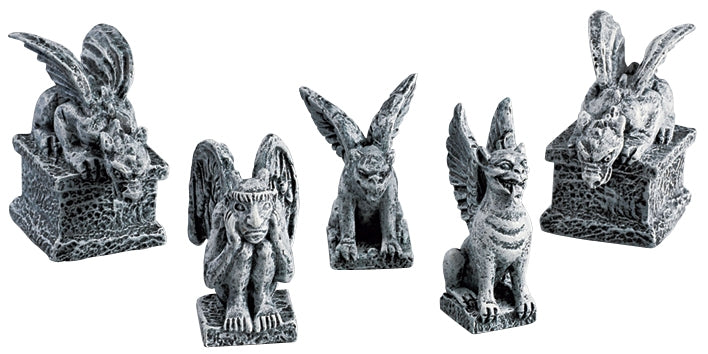 Lemax Gargoyles, Set Of 5