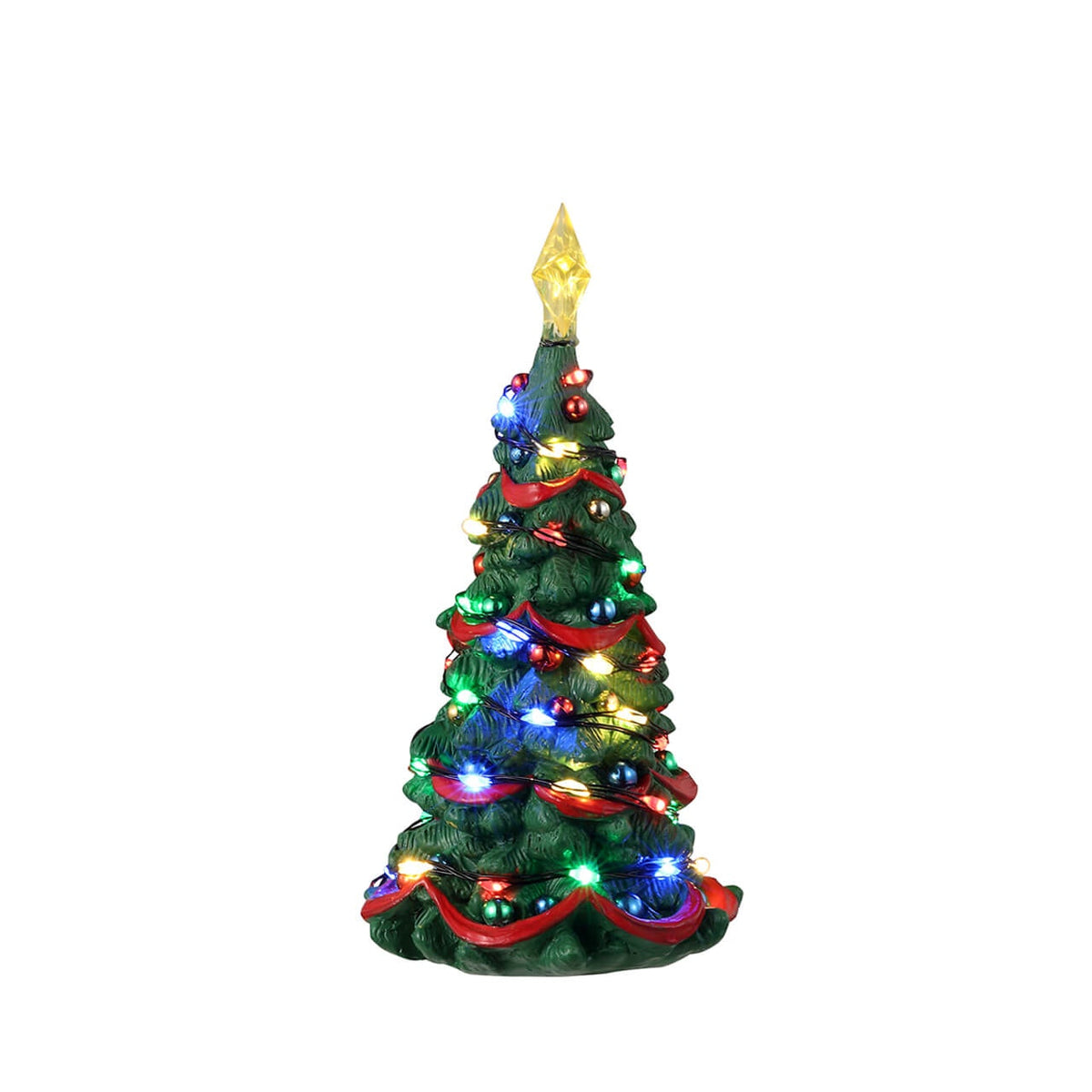 Lemax Joyful Christmas Tree - Lighted - 5 Inch