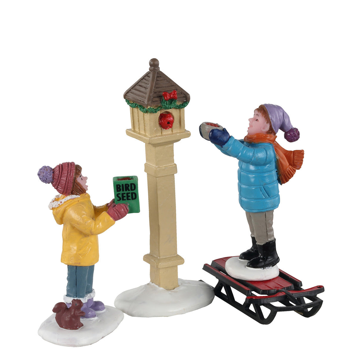 Lemax The Bird Feeders - 3 Piece Set