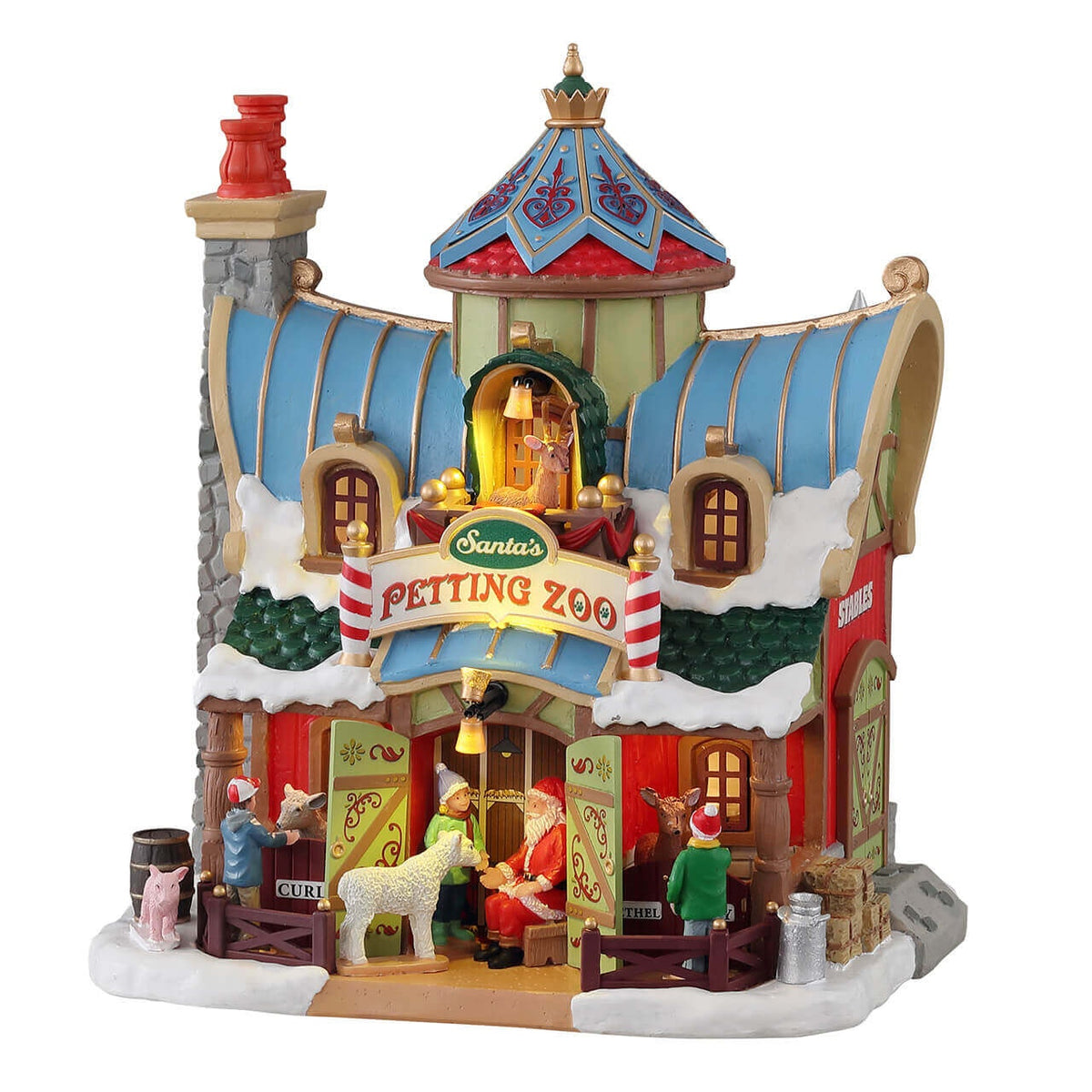 Lemax Santa's Petting Zoo