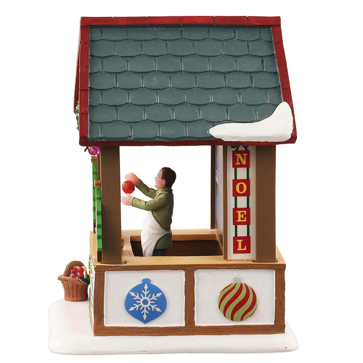 Lemax Christmas Market Booth - Hand Crafted Ornaments