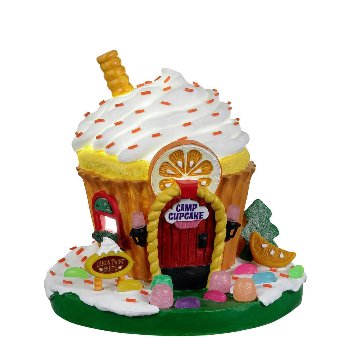 Lemax Cupcake Lane - Lemon Twist Suite - Openstock