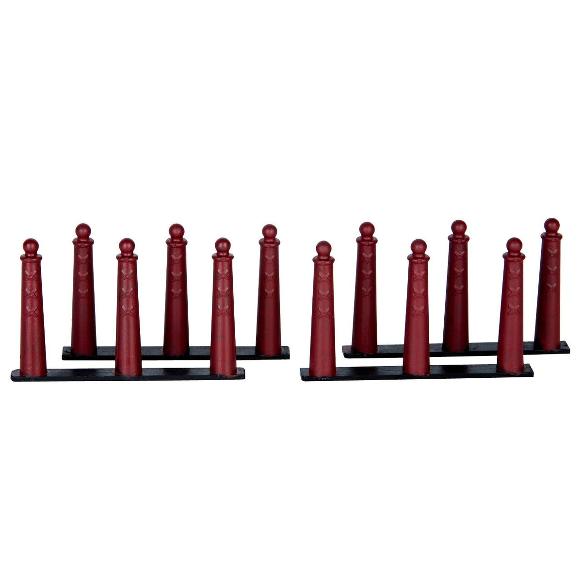 Lemax Amsterdammertje (Danish Traffic Bollards) - Set Of 4