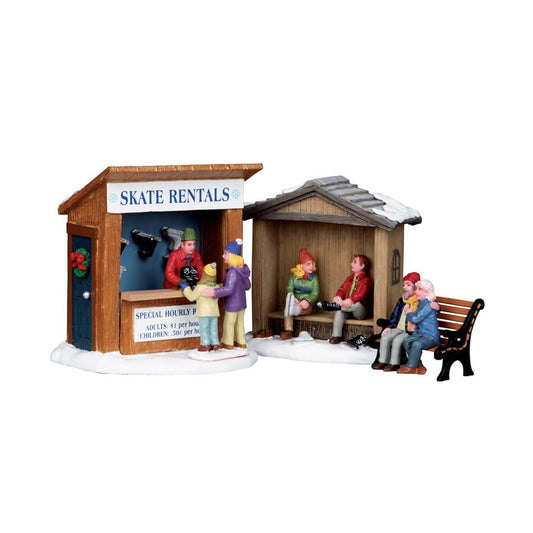 Lemax Skate Rentals - 3 Piece Set