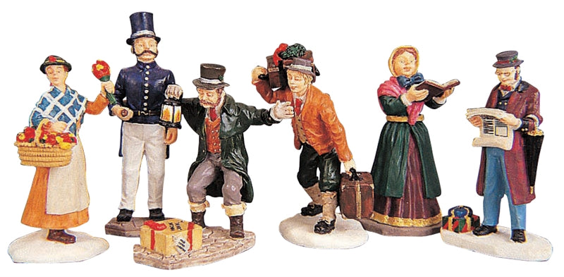 Lemax Townsfolk - Set Of 6 People