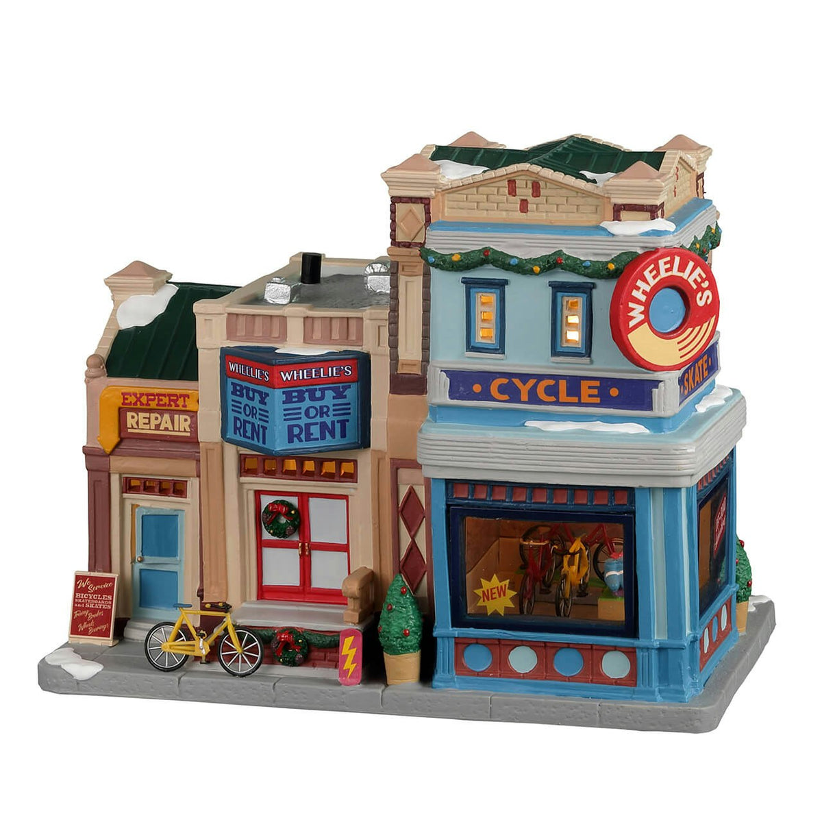 Lemax Wheelie’s Cycle And Skate Shop