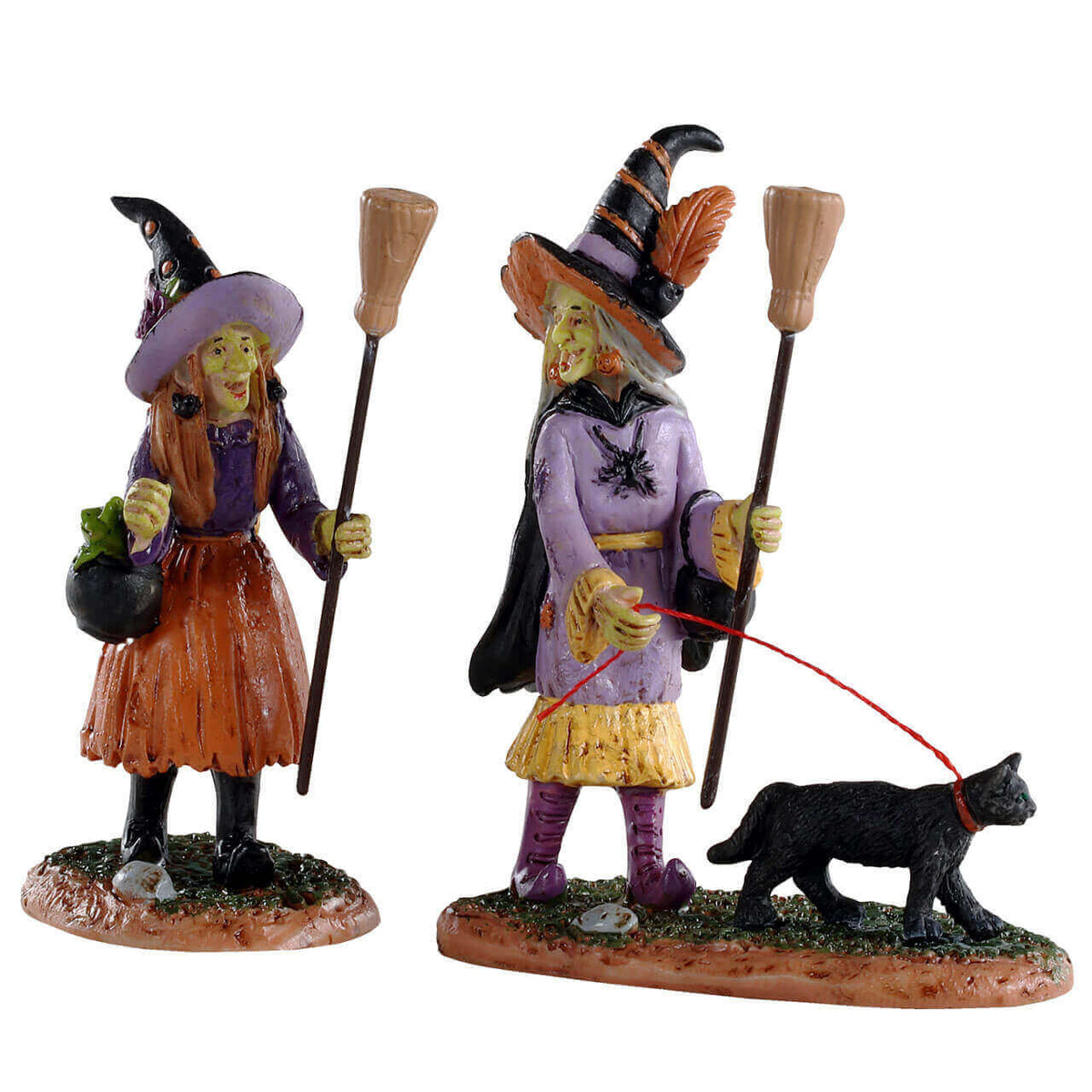 Lemax Witches Night Out - 2 Piece Set