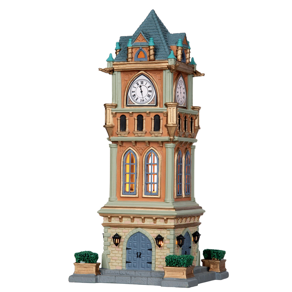 Lemax The Municipal Clock Tower