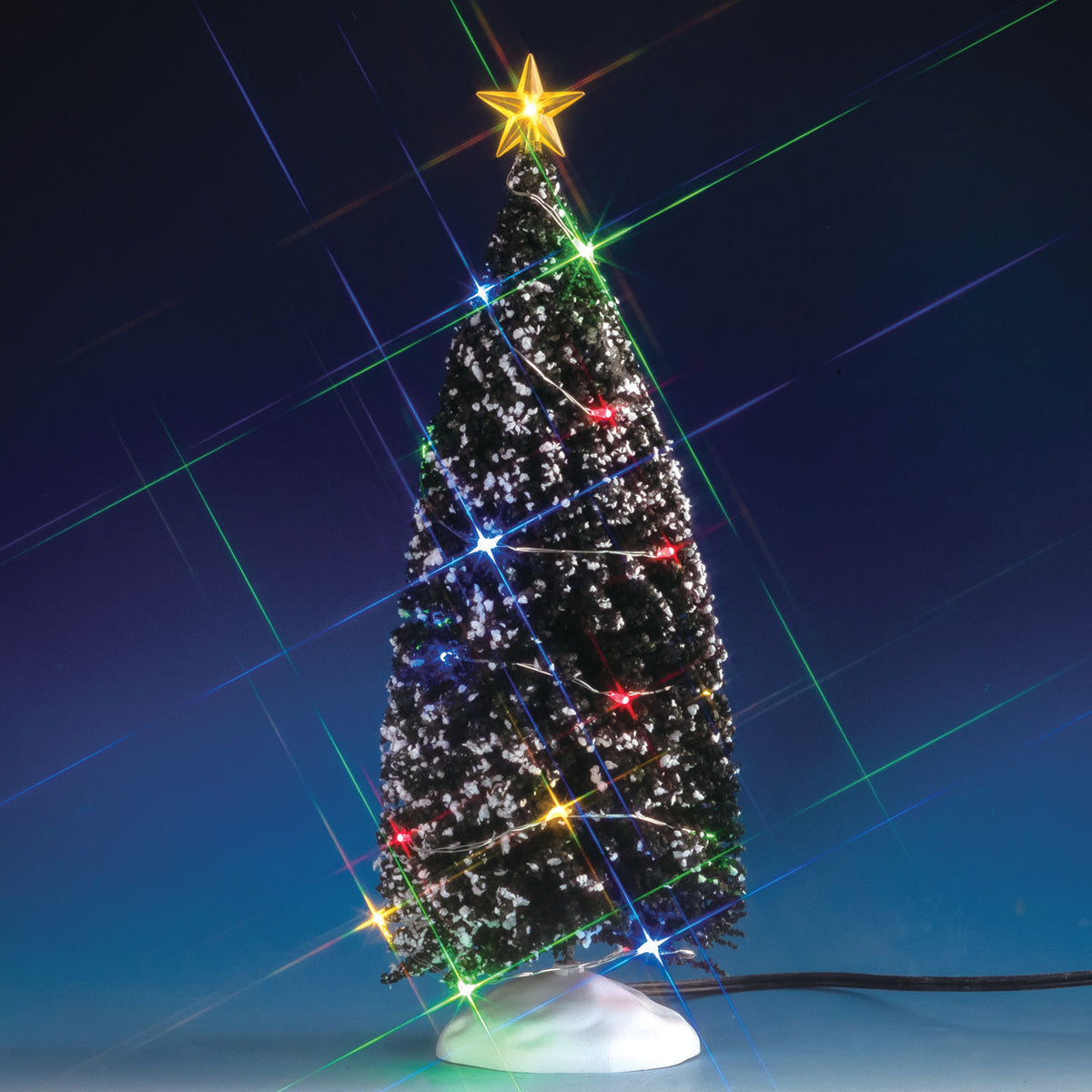 Lemax Multi Light Evergreen Tree - 10 Inch