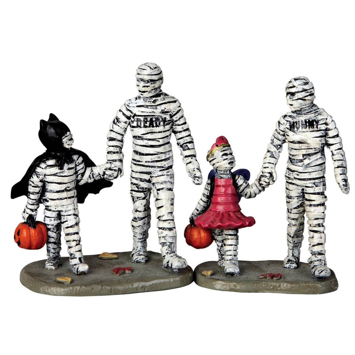 Lemax Trick Or Treating With Mummy And Deady - 2 Piece Set