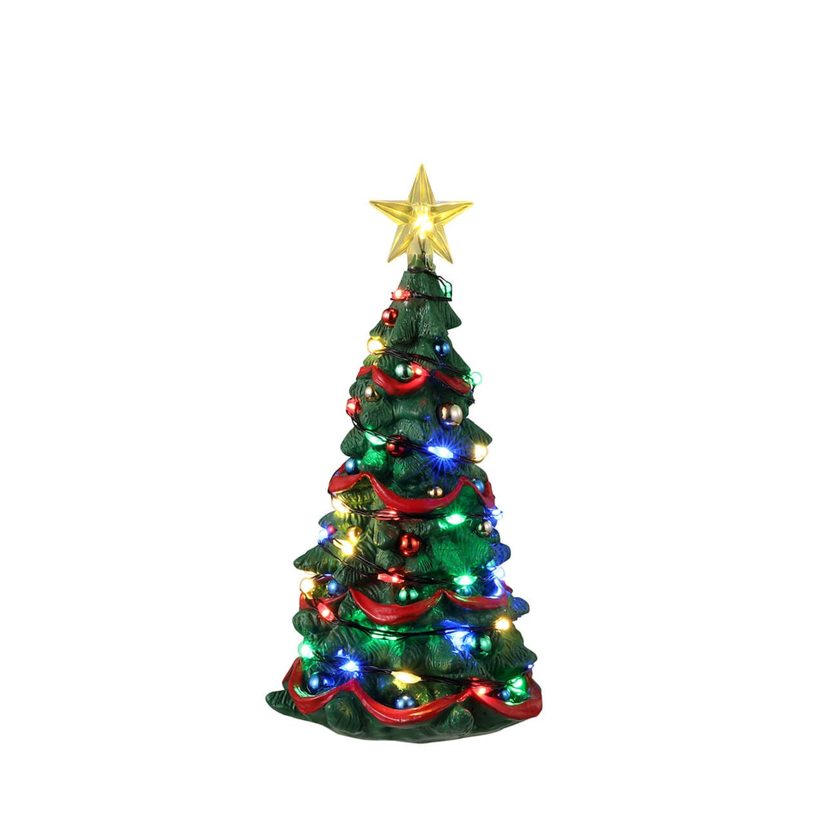 Lemax Joyful Christmas Tree - Lighted - 5 Inch