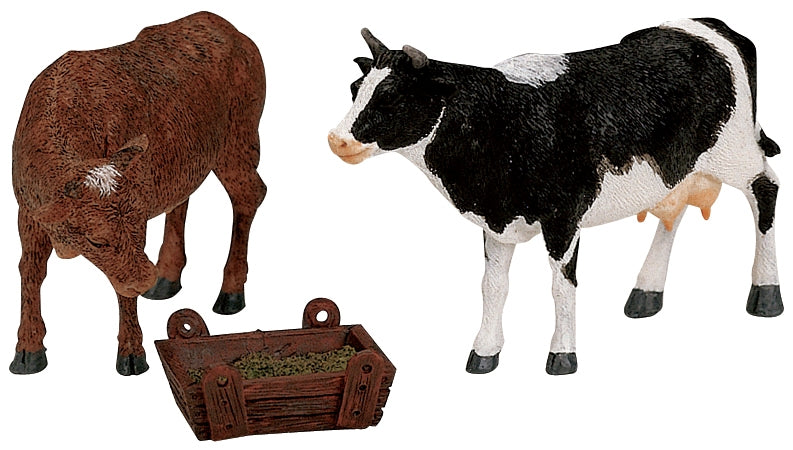 Lemax Feeding Cow & Bull - 3 Piece Set
