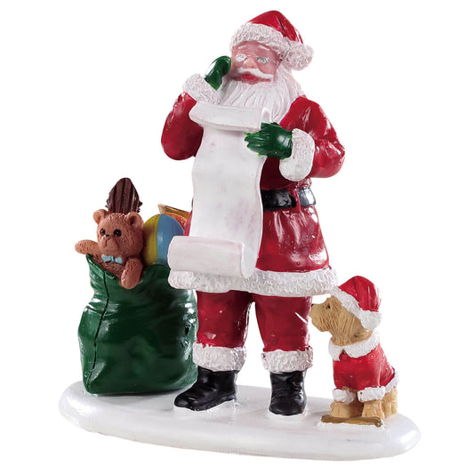 Lemax Naughty Or Nice Santa