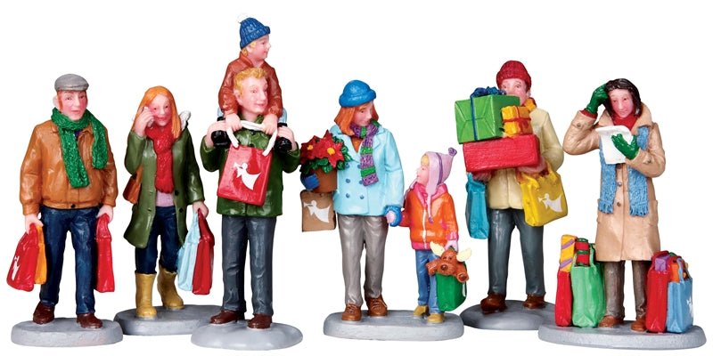 Lemax Holiday Shoppers - 6 Piece Set